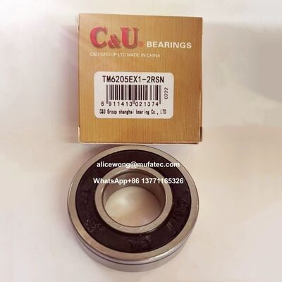 TM6205EX1-2RSN 25x52x15mm auto gearbox bearings