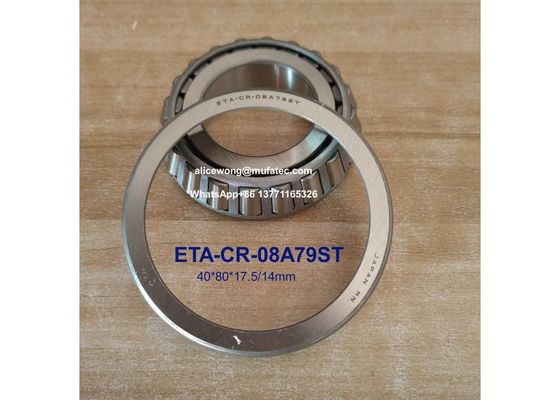 ETA-CR-08A79ST CR-08A79ST ETA CR 08A79ST automotive transmission bearings special taper roller bearings 40x80x17.5/14mm