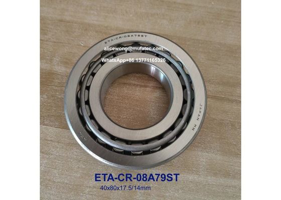 ETA-CR-08A79ST CR-08A79ST ETA CR 08A79ST automotive transmission bearings special taper roller bearings 40x80x17.5/14mm