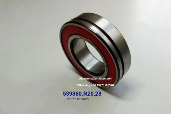 539860.R20.28 539860 auto wheel hub bearings double row angular contact ball bearings 30*55*15.5mm