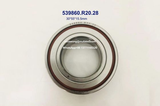 539860.R20.28 539860 auto wheel hub bearings double row angular contact ball bearings 30*55*15.5mm