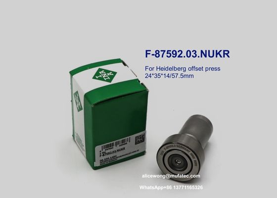 F-87592.03.NUKR F-87592 03 NUKR Heidelberg offset drukpers lagers cam follower lagers 24*35*14/57.5mm