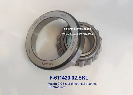 F-611420.02.SKL F-611420 02 KA03-27-220 Mazda CX-5 differentiaallagers conische rollagers 35*76*25mm