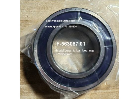 F-563087.01 hogesnelheidskeramische kogellagers servomotorlagers 50*90*23mm