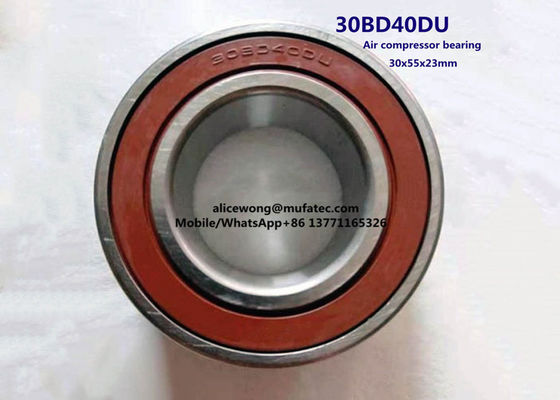 30BD40DU automatische luchtcompressor met een dubbele rij hoekige contactballag met een laag van 30*55*23 mm