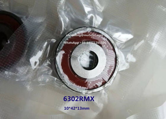6302RMX overheersende auto motor ijlrol met niet-standaard kogellager 10*42*13mm